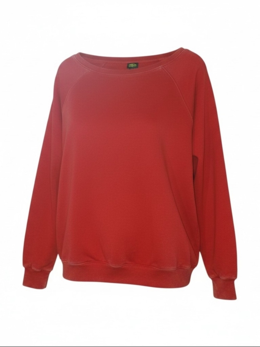 Athletic Works Red Women's Crewneck Sweatshirt